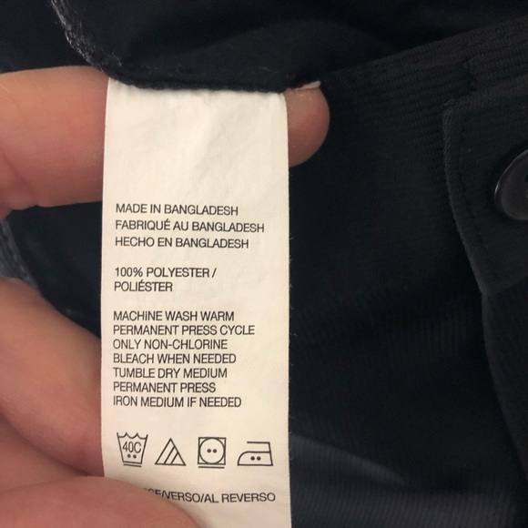 Izod Golf XFG Men's Pants Black 32x32 Flat Front Polyester - Picture 8 of 9